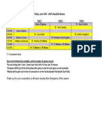 2014 Shjyl Schedule Friday June 13