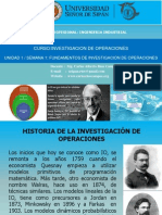 Investigacion de Operaciones - Historia