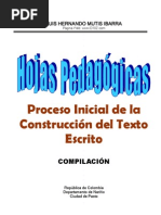 Los escritos iniciales (Compilación Hojas Pedagógicas)