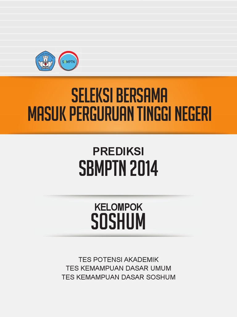Soal  SBMPTN  SOSHUM  Soal  SBMPTN  SOSHUM