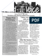 Ward 2 Voice - Vol 1, No 11 - Jan 1991