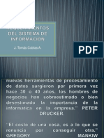 Requerimientos Del Sistema de Información