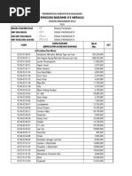 Nota Pesanan Terbaru