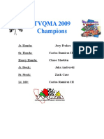 TVQMA Champions 2009-2