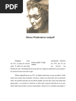 Biografia - Helena Antipoff