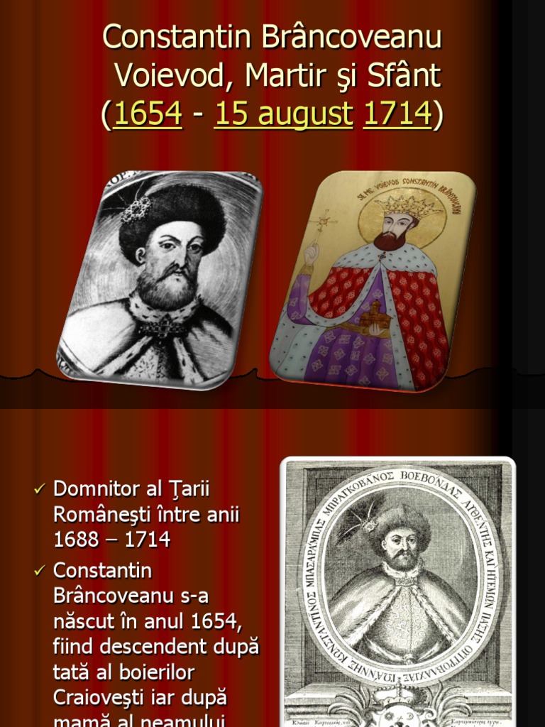 Constantin Brancoveanu