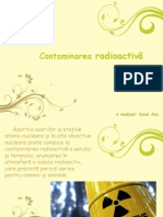 Contaminarea Radioactiva Ana Ionel