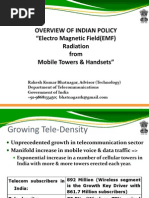 Overview of Indian Policy "Electro Magnetic Field (EMF) Radiation From Mobile Towers & Handsets"