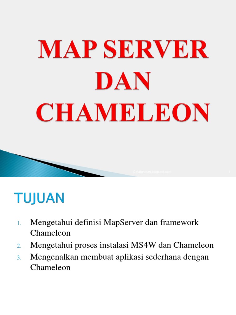 Panduan Instalasi MapServer dan Chameleon | PDF | Komputer