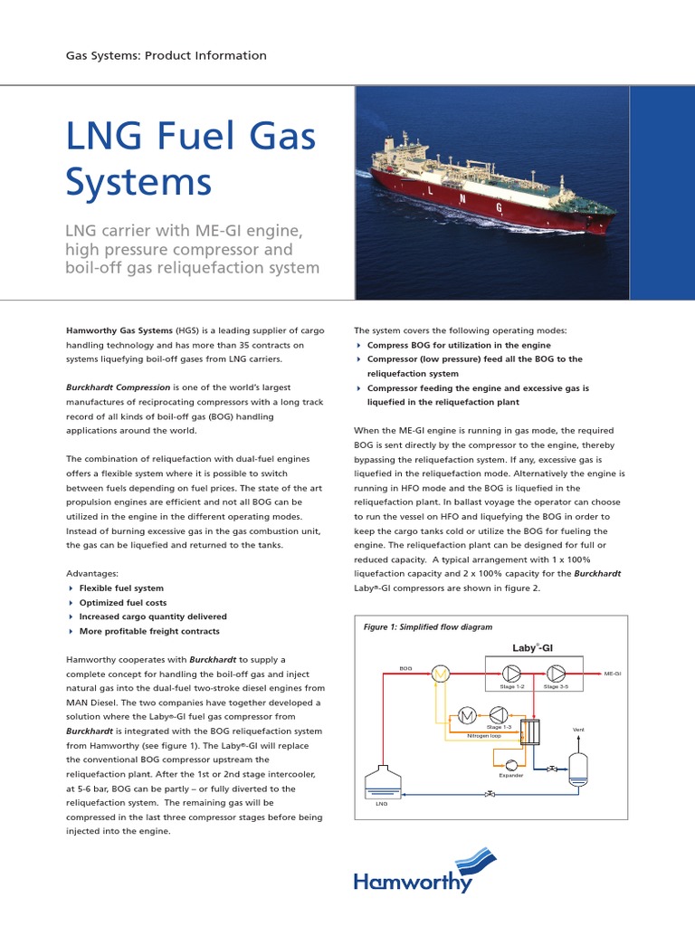 LNG Fuel Gas Systems Natural Gas Gases