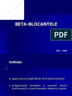 Farmaco Beta Blocantele 2007 