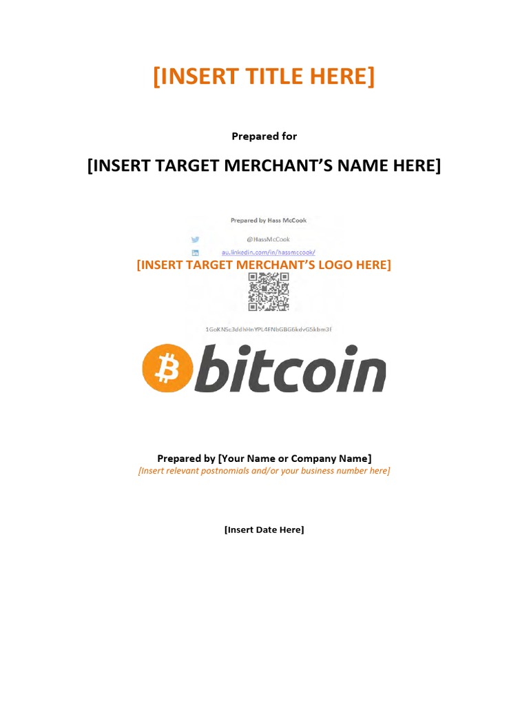 Merchant Adoption Manual | PDF | Bitcoin | Credit Card