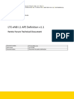 LTE eNB L1 API Definition