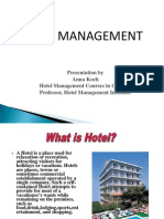 Hotel Management