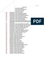 BSC CCS Group Codes