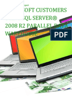 Microsoft Customers Using SQL Server® 2008 R2 Parallel Data Warehouser - Sales Intelligence™ Report