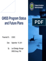 GNSS Program Status and Future Plans