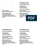 Te Ofereço Paz PDF