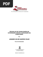 Técnica 3D de visualização da informação
