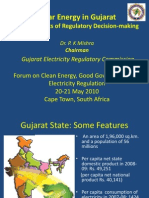 Solar Energy in Gujarat-Cape Town