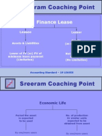 Sreeram Coaching Point: Finance Lease