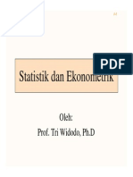 Statistik Dan Ekonometrik