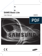 Samsung SSA-M1000 M1100 User Manual