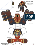 Subject Delta Papercraft