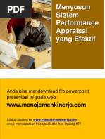 Performance Appraisal Penilaian Kinerja Karyawan