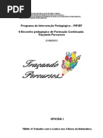 Matemática Oficina 3º Ano 2013 Aprofund Matemática