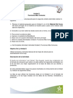 Actividad Unidad 2. Funciones Más Comunes