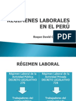 Regimenes Laborales en El Peru