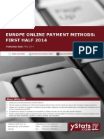 Europe Online Payment Methods - First Half 2014