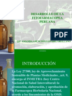 Desarrollo Fitofarmacopea Peruana