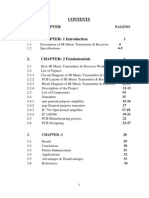 Report of IR Music Transmitter Receiver