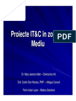 Proiecte IT& C Î N Zona de Mediu