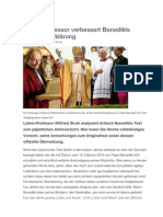 AZ Stroh Benedikts Rücktrittserklärung