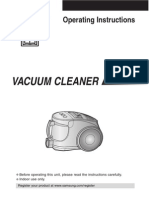 Manual for Samsung Vacuum