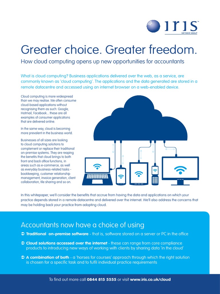 Cloud Computing Benefits for Accountants | PDF | Cloud Computing | Internet