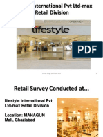 Lifestyle International PVT Ltd-Max Retail Division: 1 Dhruv Singh 10 PGDM 035