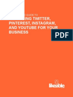 The Ultimate Guide To Mastering Twitter, Pinterest, Instagram, and Youtube For Your Business