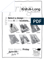 Knit-A-Long: Select A Design From Any of