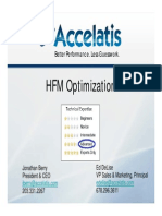 Accelatis Optimizing HFM Presentation