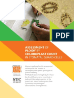 Assessment of Ploidy by Chloroplast Count in Stomatal Guard Cells