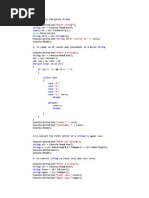 Array: String