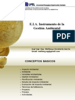 EIA. To Gestion Ambiental