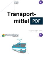 Medios de Transporte, Aleman