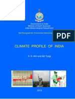 India Climate Profile IMD
