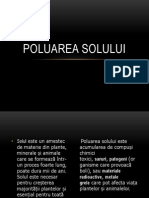 POLUAREA SOLULUI