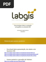 Descomplique Datum e Projeção Cartográfica No Ambiente GIS